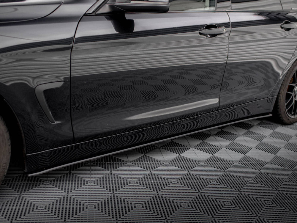 Street PRO Side Skirts Diffusers BMW 4 Gran Coupe F36 - Wayside Performance 