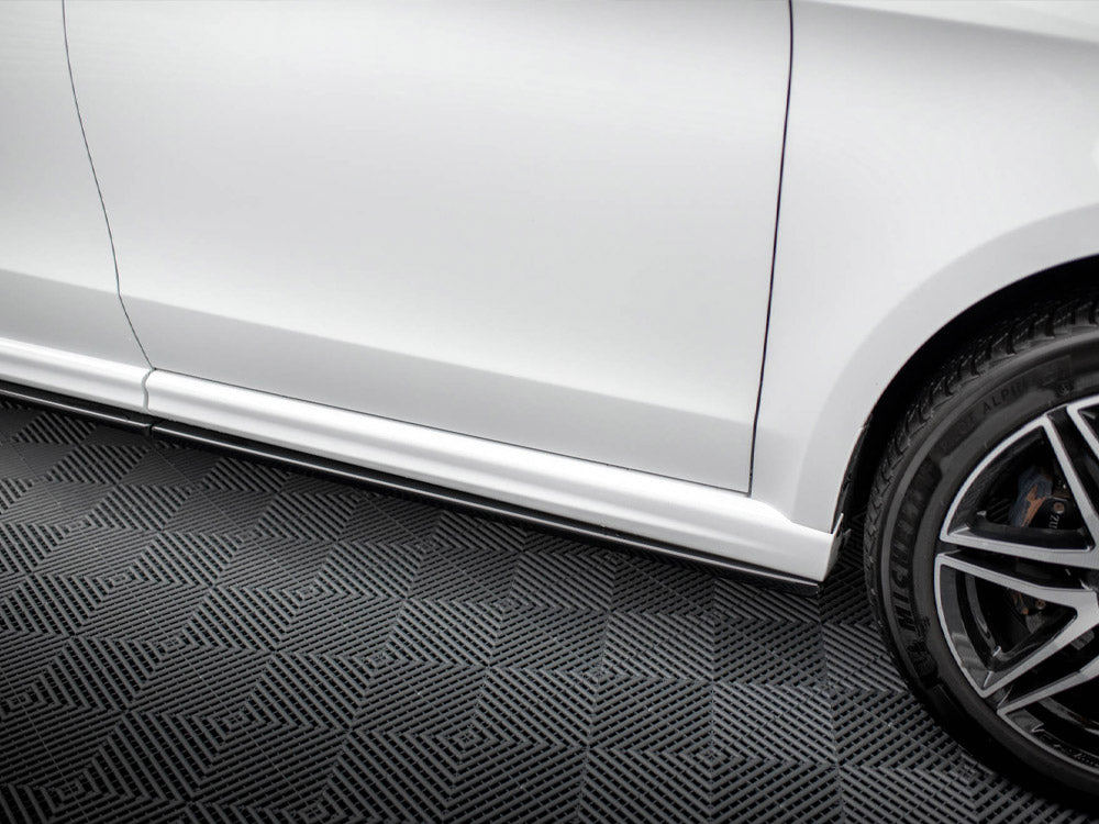Side Skirts Diffusers Mercedes V-Class Extra Long AMG-Line W447 Facelift - Wayside Performance 