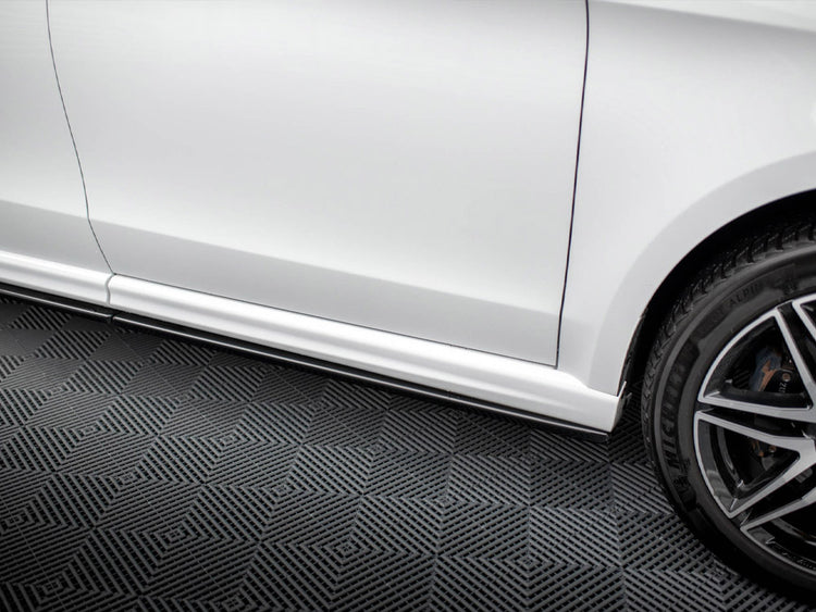 Side Skirts Diffusers Mercedes V-Class Extra Long AMG-Line W447 Facelift - Wayside Performance 
