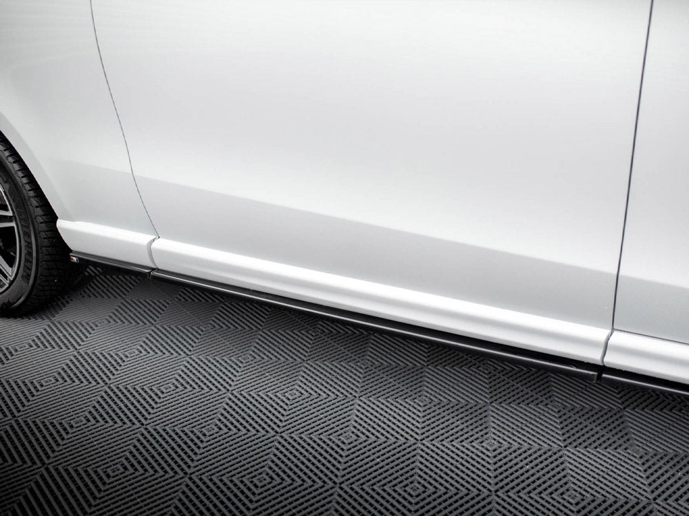 Side Skirts Diffusers Mercedes V-Class Extra Long AMG-Line W447 Facelift - Wayside Performance 