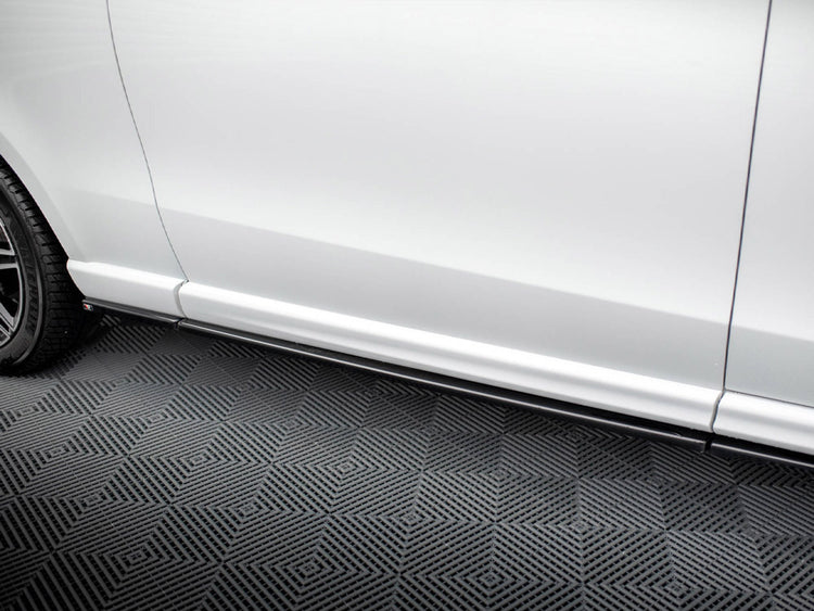 Side Skirts Diffusers Mercedes V-Class Extra Long AMG-Line W447 Facelift - Wayside Performance 