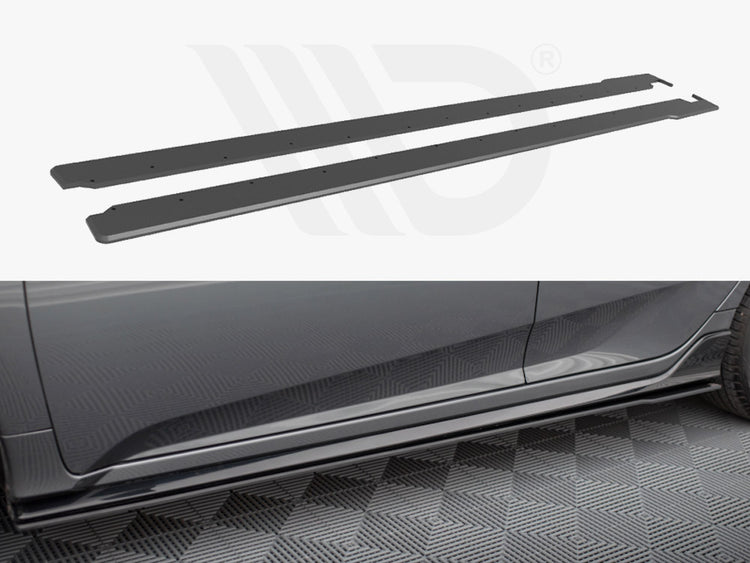 Street PRO Side Skirts Diffusers Honda Civic Sport Mk 10 - Wayside Performance 