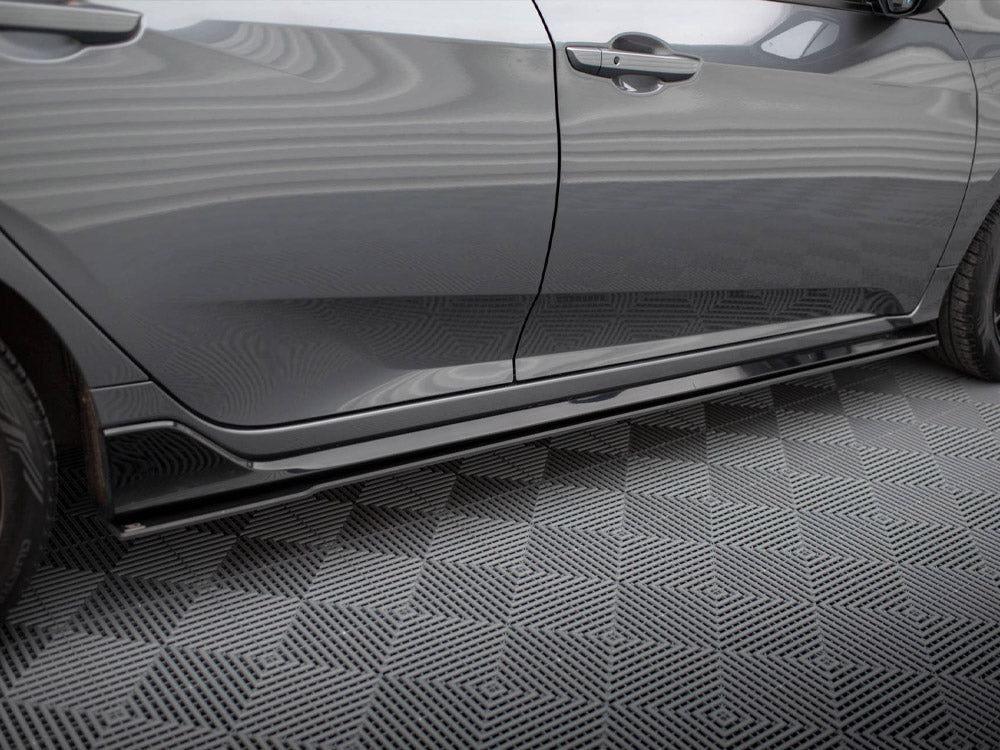 Street PRO Side Skirts Diffusers Honda Civic Sport Mk 10 - Wayside Performance 