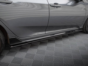 Street PRO Side Skirts Diffusers Honda Civic Sport Mk 10 - Wayside Performance 