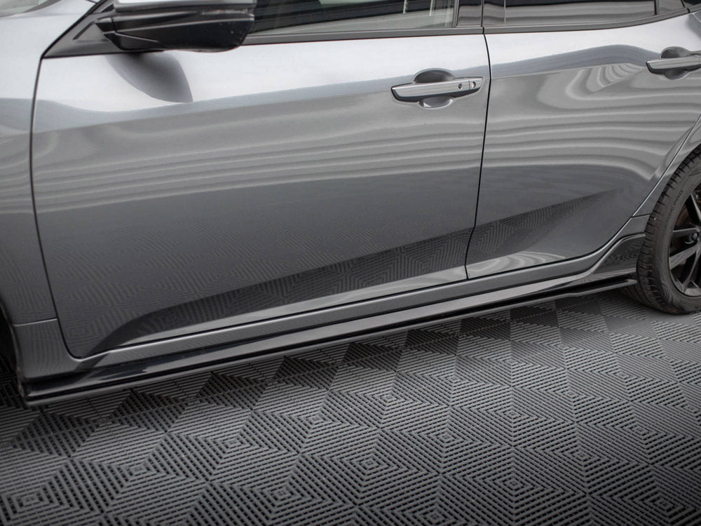 Street PRO Side Skirts Diffusers Honda Civic Sport Mk 10 - Wayside Performance 