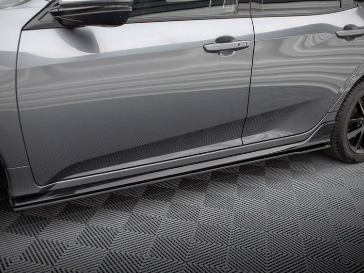 Street PRO Side Skirts Diffusers Honda Civic Sport Mk 10 - Wayside Performance 