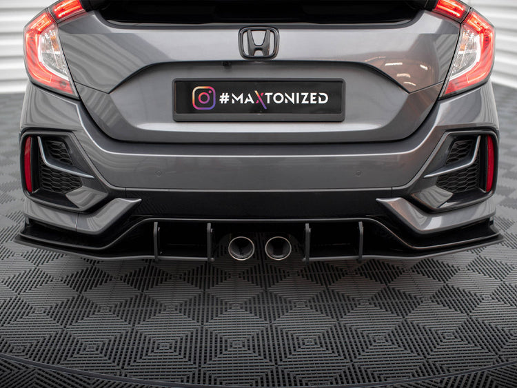 Street PRO Rear Diffuser Honda Civic Sport Mk 10 - Wayside Performance 