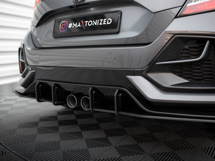 Street PRO Rear Diffuser Honda Civic Sport Mk 10 - Wayside Performance 