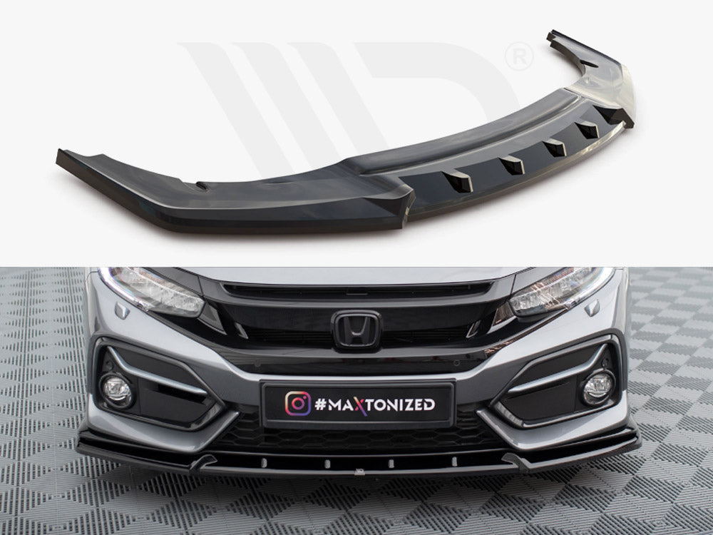 Front Splitter Honda Civic Sport Mk 10 - Wayside Performance 
