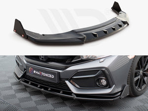 Front Splitter V.1 + Flaps Honda Civic Sport Mk 10 - Wayside Performance 