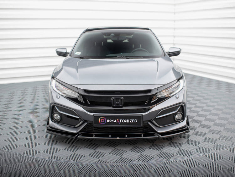 Front Splitter V.1 + Flaps Honda Civic Sport Mk 10 - Wayside Performance 