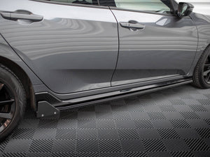 Side Skirts Diffusers + Flaps Honda Civic Sport Mk 10 - Wayside Performance 