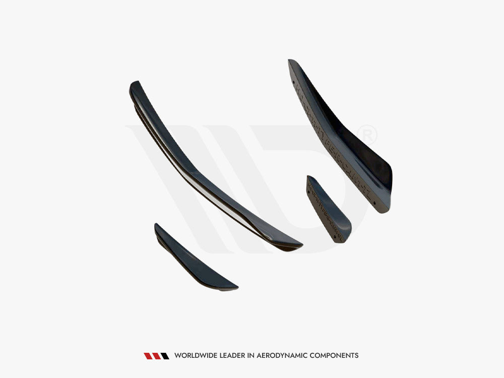 Front Bumper Wings (Canards) Honda Civic Type-R Mk 11 - Wayside Performance 