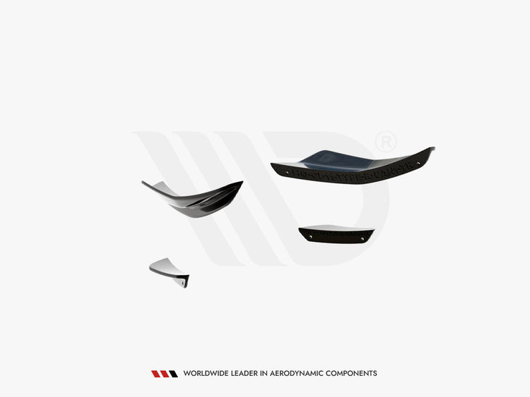 Front Bumper Wings (Canards) Honda Civic Type-R Mk 11 - Wayside Performance 