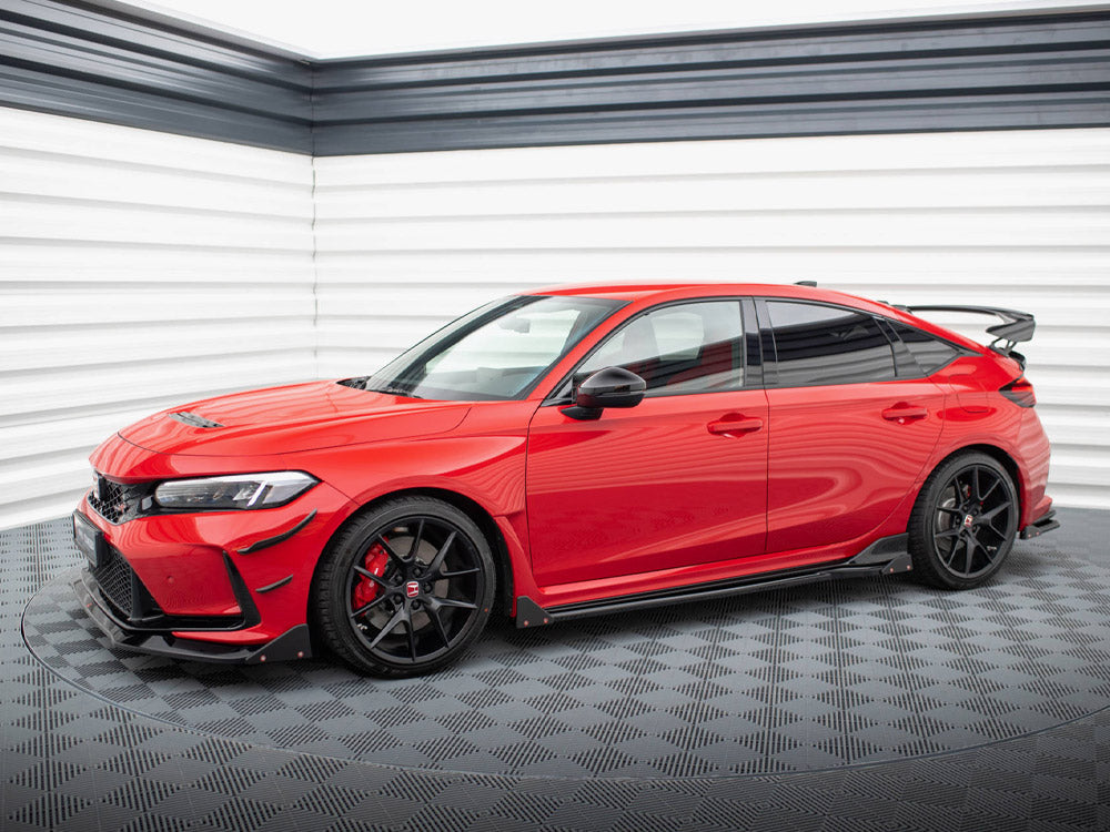 Side Skirts Diffusers V.1 + Flaps Honda Civic Type-R Mk 11 - Wayside Performance