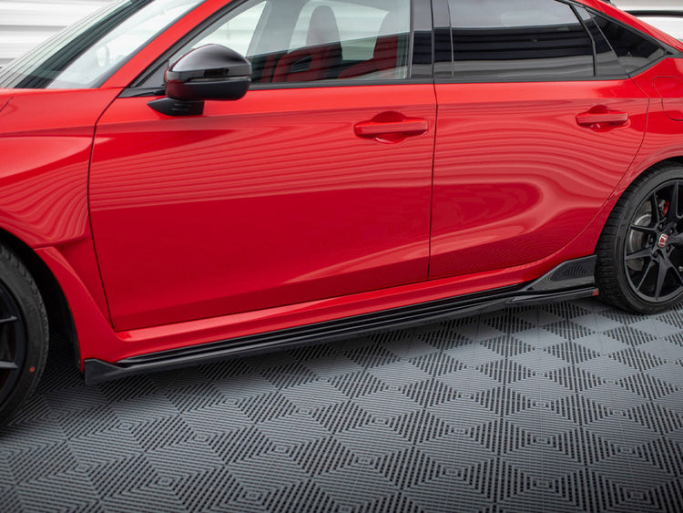 Side Skirts Diffusers V.2 Honda Civic Type-R Mk 11 - Wayside Performance 