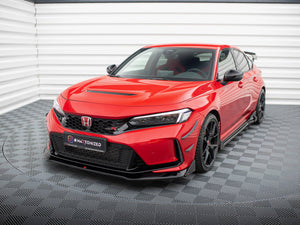 Front Splitter V.1 + Flaps Honda Civic Type-R Mk 11 - Wayside Performance 