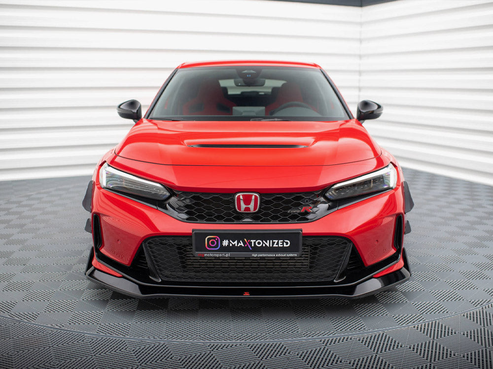 Front Splitter V.1 + Flaps Honda Civic Type-R Mk 11 - Wayside Performance 