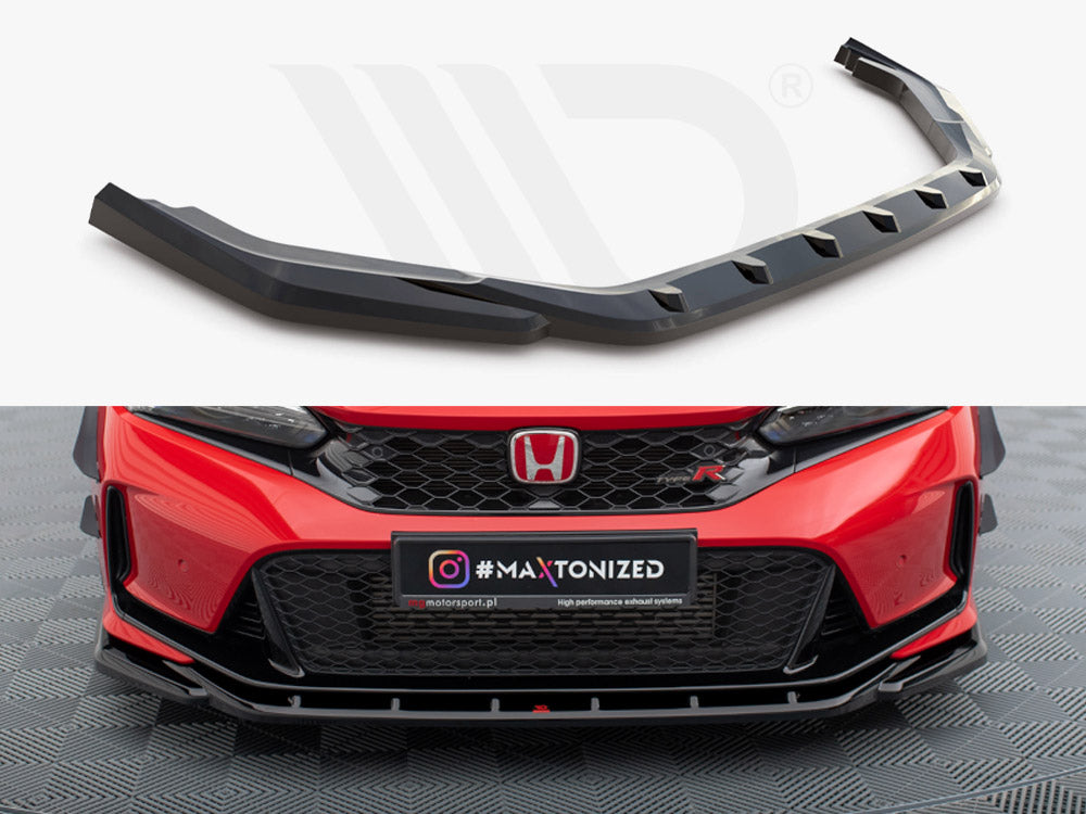 Front Splitter V.3 Honda Civic Type-R Mk 11 - Wayside Performance 