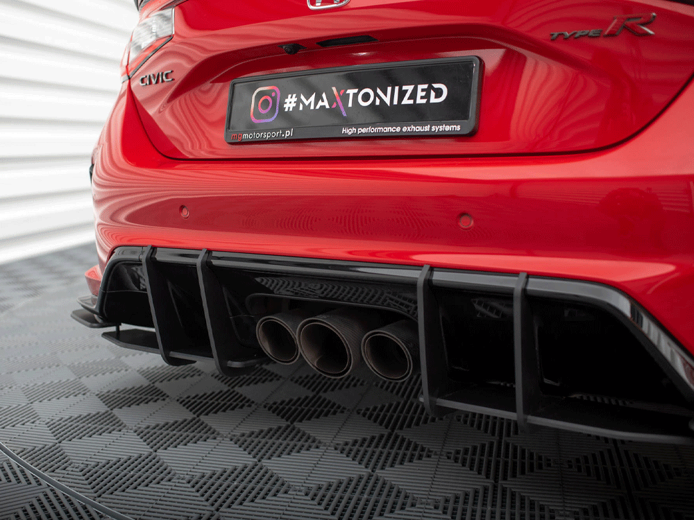 Street PRO Rear Diffuser Honda Civic Type-R Mk 11 - Wayside Performance 