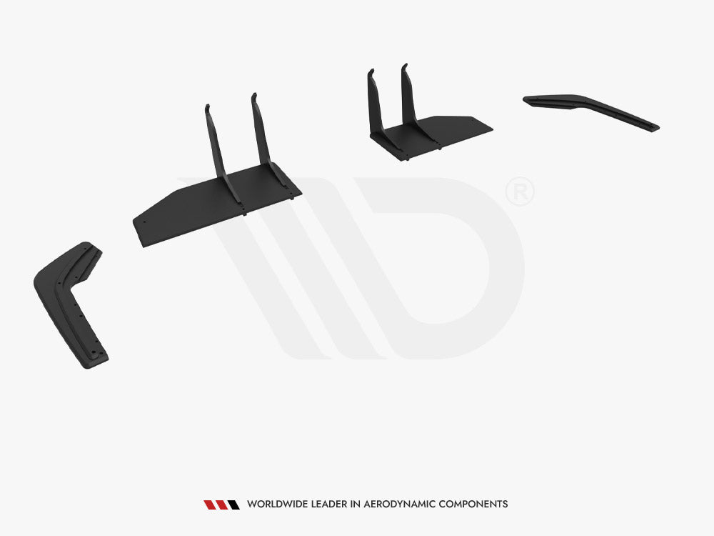 Street PRO Rear Diffuser Honda Civic Type-R Mk 11 - Wayside Performance 