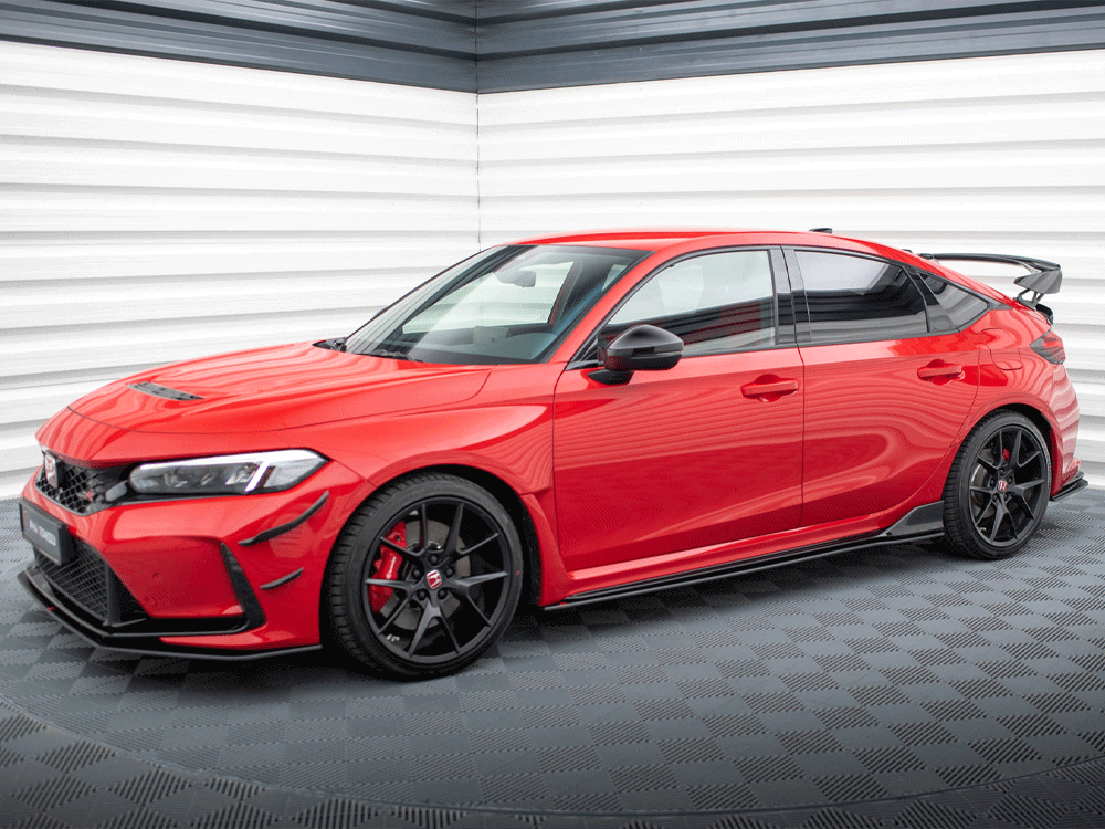 Street PRO Side Skirts Diffusers Honda Civic Type-R Mk 11 - Wayside Performance