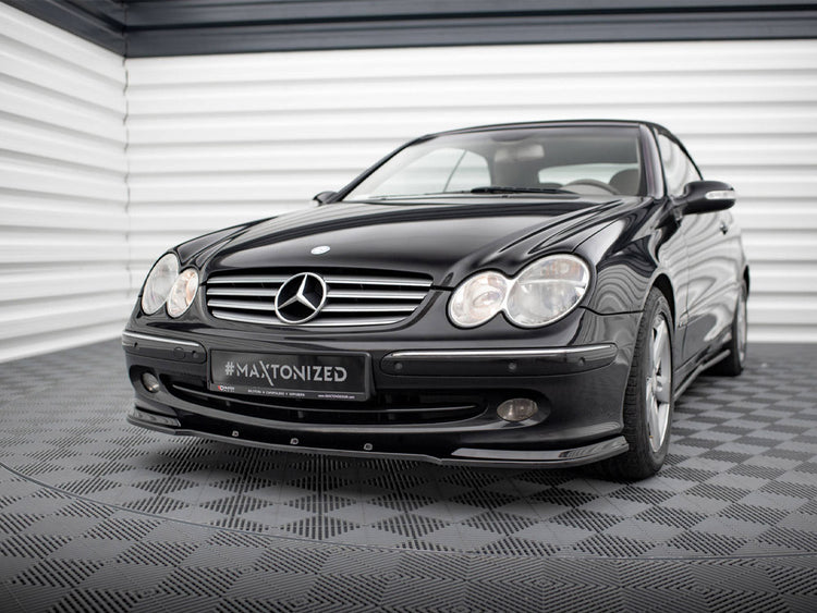 Front Splitter V.1 Mercedes CLK W 209 For Standard Version - Wayside Performance 