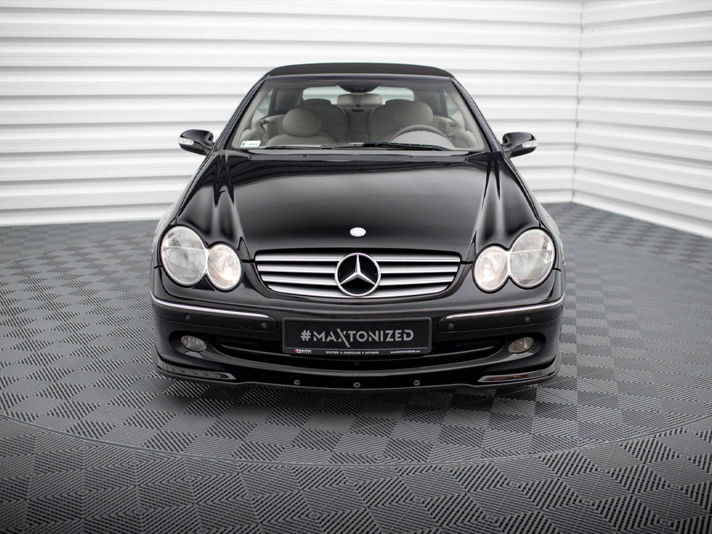 Front Splitter V.1 Mercedes CLK W 209 For Standard Version - Wayside Performance 