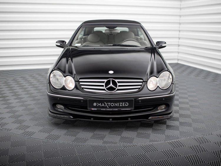 Front Splitter V.1 Mercedes CLK W 209 For Standard Version - Wayside Performance 