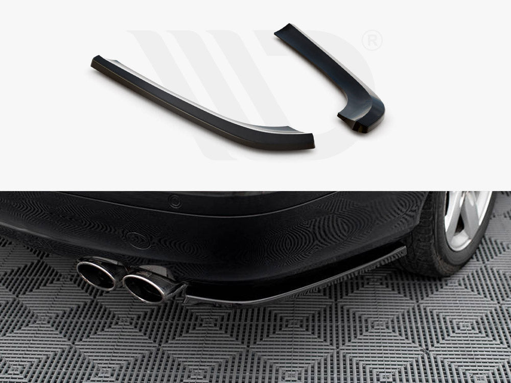 Rear Side Splitters V.1 Mercedes CLK W209 - Wayside Performance 