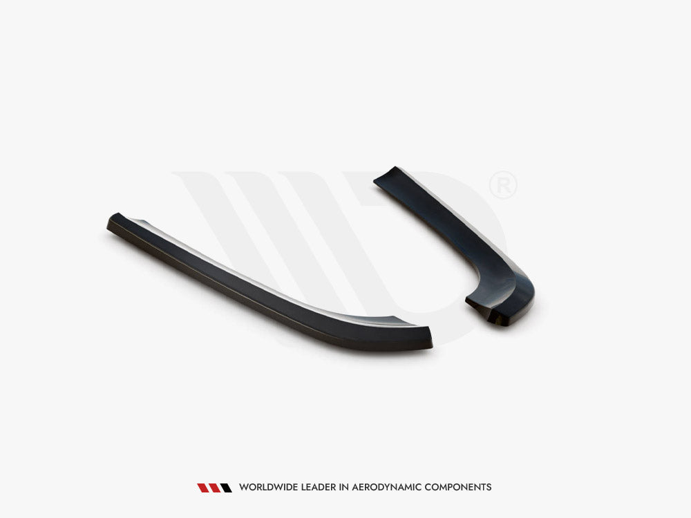 Rear Side Splitters V.1 Mercedes CLK W209 - Wayside Performance 
