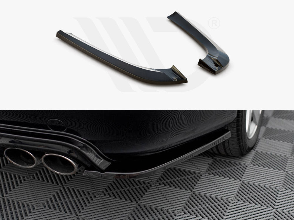 Rear Side Splitters V.2 Mercedes CLK W209 - Wayside Performance 