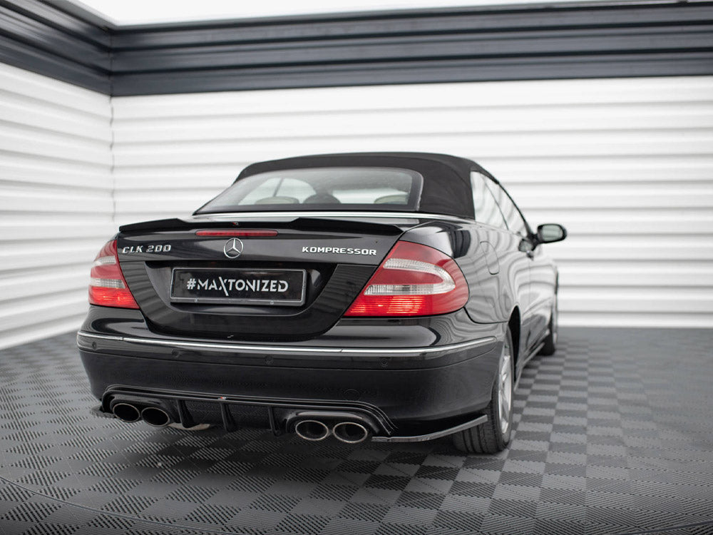 Rear Side Splitters V.2 Mercedes CLK W209 - Wayside Performance 