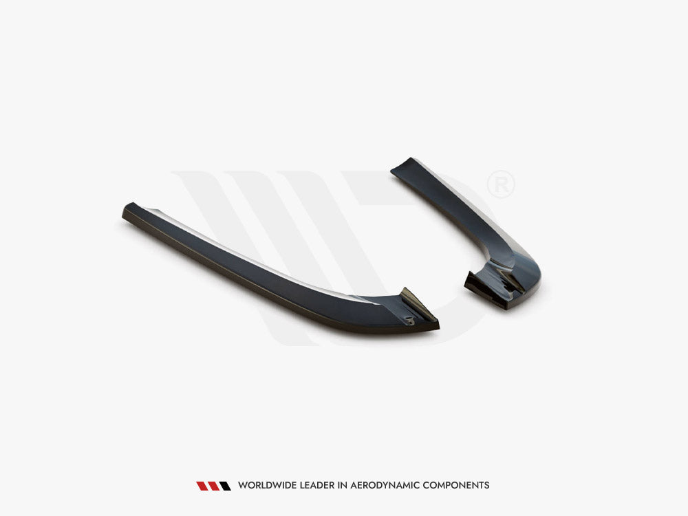 Rear Side Splitters V.2 Mercedes CLK W209 - Wayside Performance 