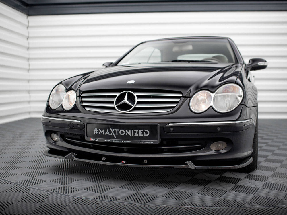 Front Splitter V.2 Mercedes CLK W209 - Wayside Performance 