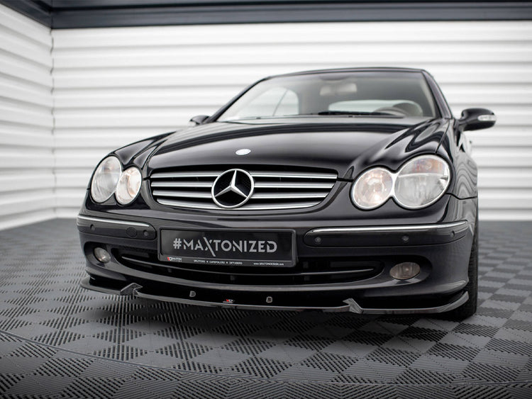 Front Splitter V.2 Mercedes CLK W209 - Wayside Performance 