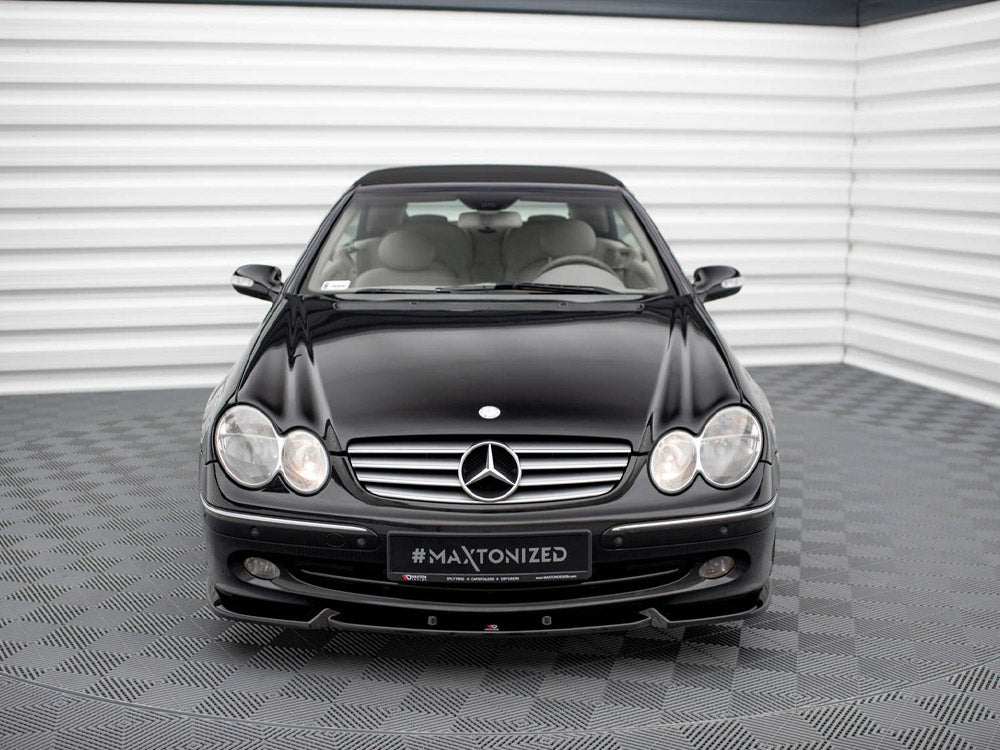 Front Splitter V.2 Mercedes CLK W209 - Wayside Performance 