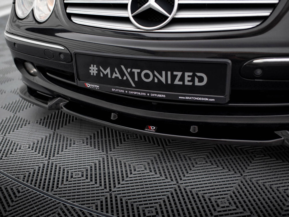 Front Splitter V.2 Mercedes CLK W209 - Wayside Performance 