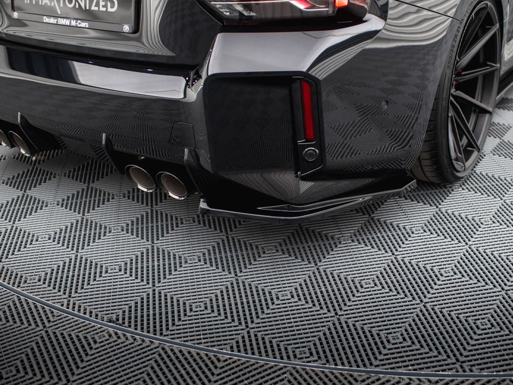 Rear Side Splitters V.1 BMW M2 G87 - Wayside Performance 
