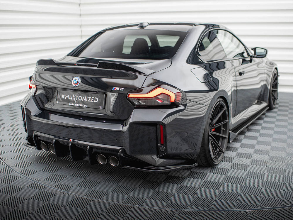 Rear Side Splitters V.3 BMW M2 G87 - Wayside Performance 