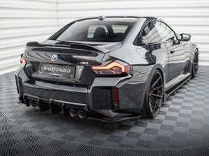 Rear Side Splitters V.3 BMW M2 G87 - Wayside Performance 