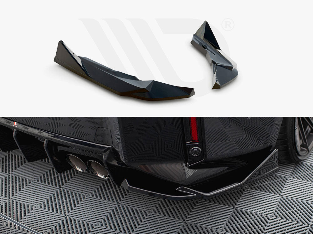 Rear Side Splitters V.4 BMW M2 G87 - Wayside Performance 