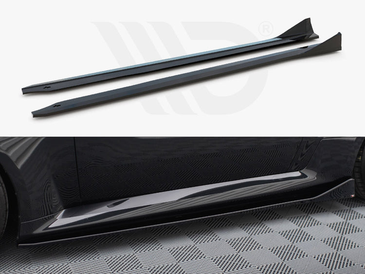 Side Skirts Diffusers V.4 BMW M2 G87 - Wayside Performance 