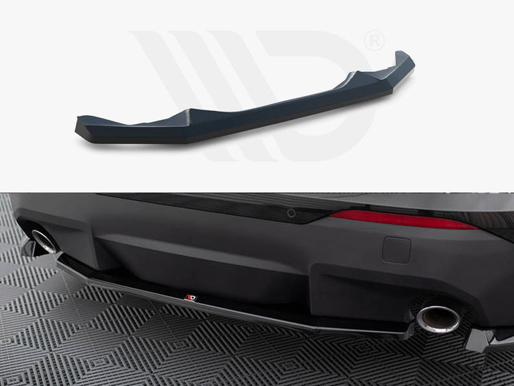 Central Rear Splitter BMW 2 Coupe G42 - Wayside Performance 