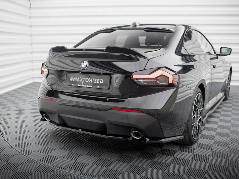 Central Rear Splitter BMW 2 Coupe G42 - Wayside Performance 