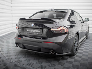Central Rear Splitter BMW 2 Coupe G42 - Wayside Performance 