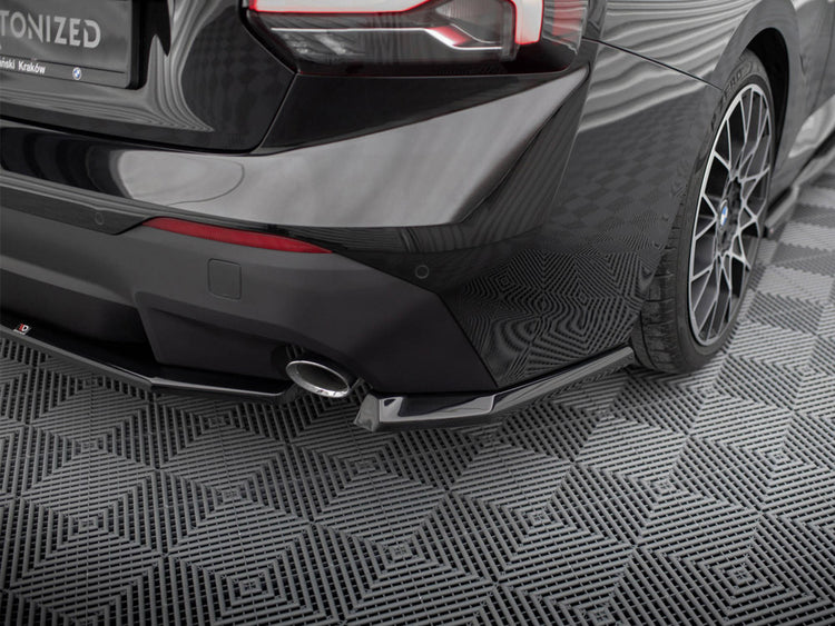 Rear Side Splitters V.1 BMW 2 Coupe G42 - Wayside Performance 
