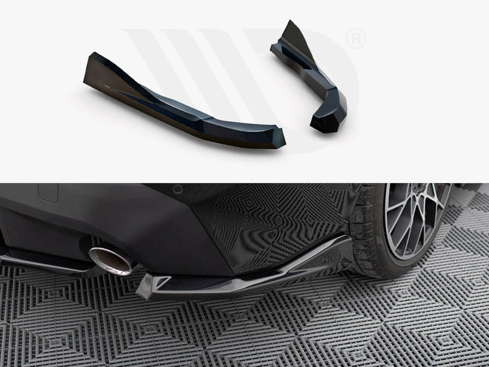 Rear Side Splitters V.2 BMW 2 Coupe G42 - Wayside Performance 