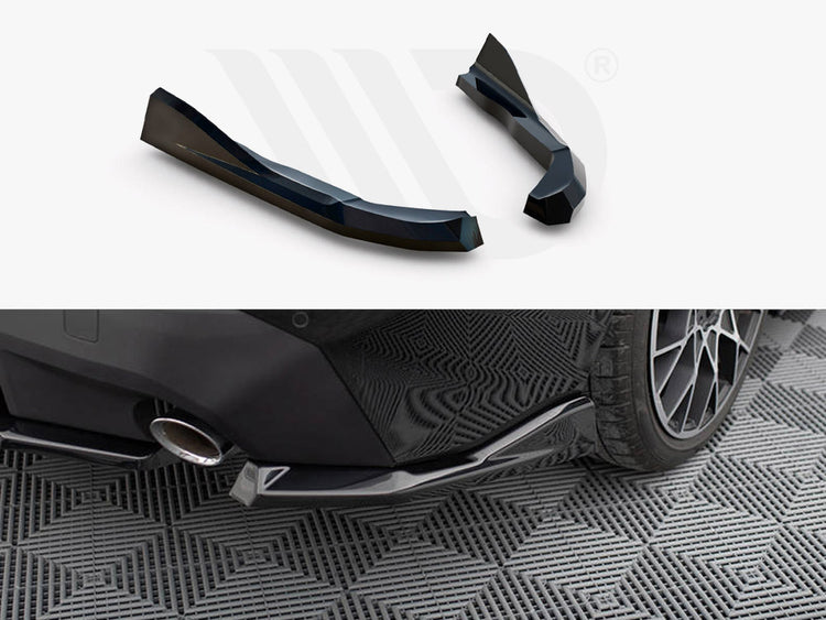 Rear Side Splitters V.2 BMW 2 Coupe G42 - Wayside Performance 