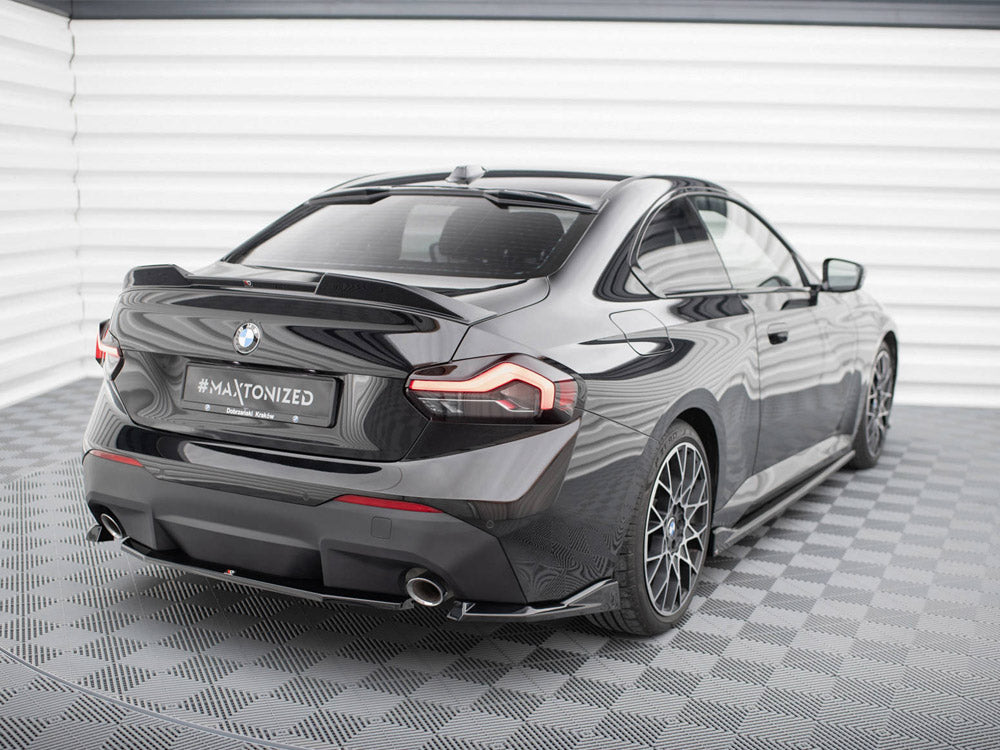 Rear Side Splitters V.2 BMW 2 Coupe G42 - Wayside Performance 